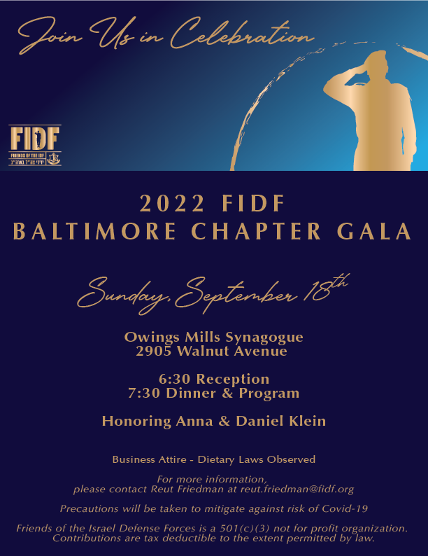 Baltimore Gala 2022 - FIDF